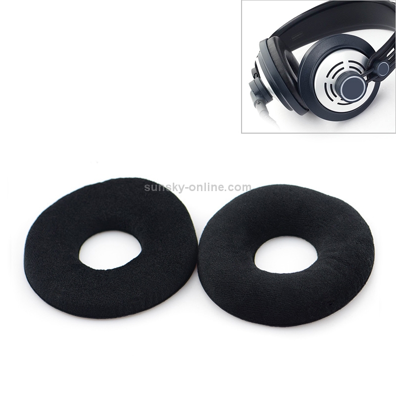 2 PCS For AKG K121 / K121S / K141 / MK II / K142HD Headphone Protective Cover Flannel Earmuffs 2 PCS For AKG K121 / K121S / K141 / MK II / K142HD Headphone Protective Cover Flannel Earmuffs