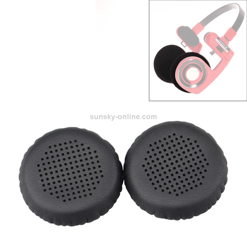 2 PCS For KOSS PP / SP Perforated Ventilation Version Protein Leather Cover Headphone Protective Cover Earmuffs (Black) 2 PCS For KOSS PP / SP Perforated Ventilation Version Protein Leather Cover Headphone Protective Cover Earmuffs (Black)