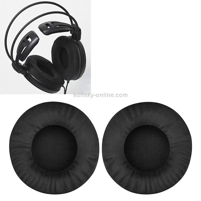 2 PCS For Audio-technica ATH-AD1000X / ATH-AD2000X / AD900X / AD700X Earphone Cushion Cover Earmuffs Replacement Earpads with Mesh 2 PCS For Audio-technica ATH-AD1000X / ATH-AD2000X / AD900X / AD700X Earphone Cushion Cover Earmuffs Replacement Earpads with Mesh