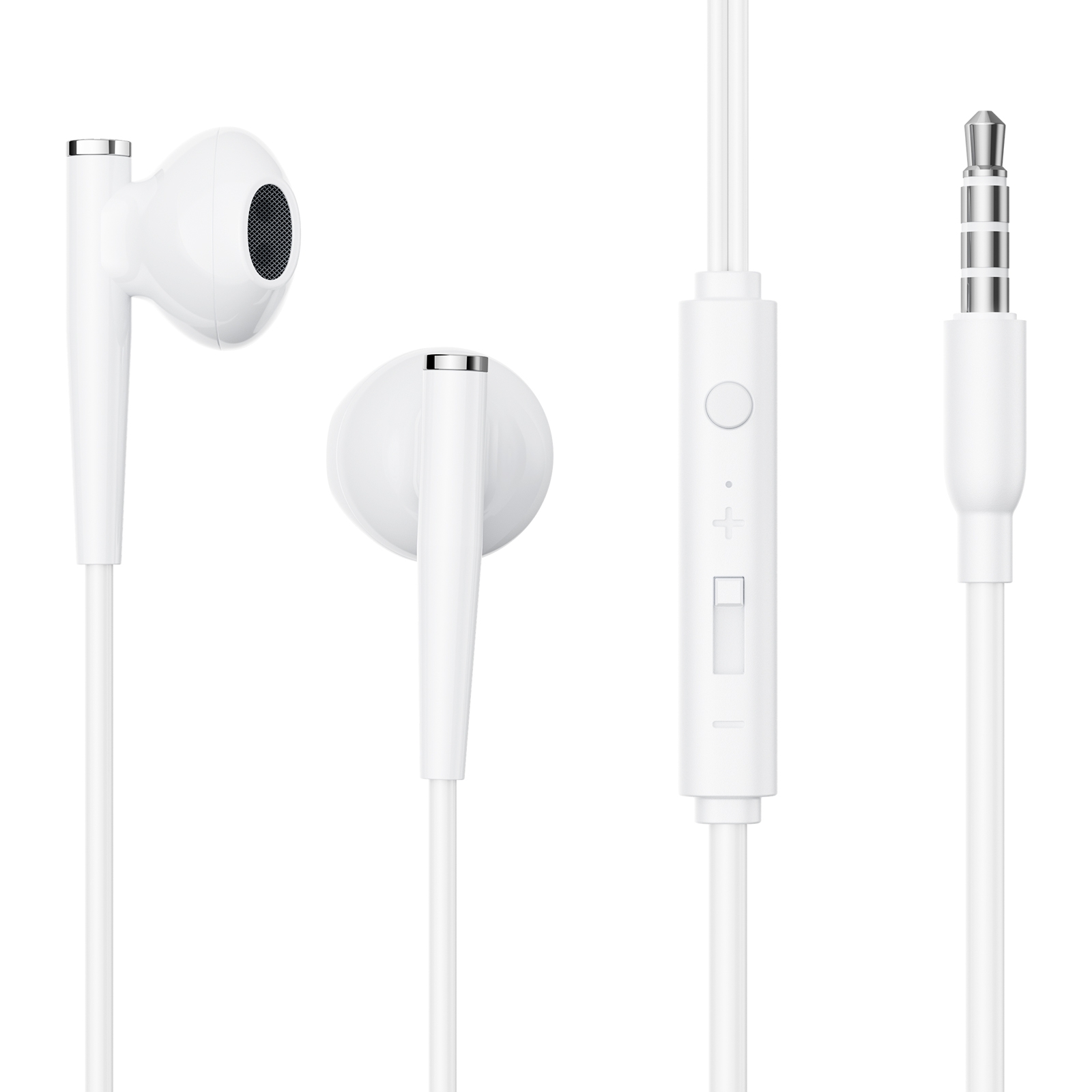 JOYROOM JR-EW04 3.5mm Wire-controlled Half In-ear Gaming Earphone with Microphone (White) JOYROOM JR-EW04 3.5mm Wire-controlled Half In-ear Gaming Earphone with Microphone (White)