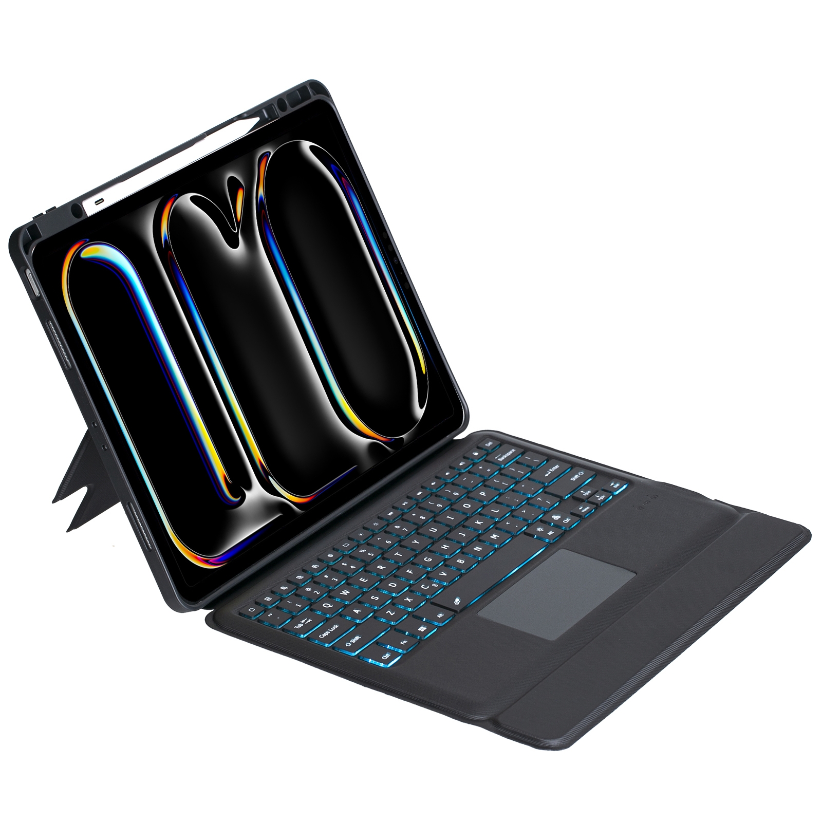T14B-AS Detachable Rotating Backlit Touch Bluetooth Keyboard Case For iPad Pro 13 2024 T14B-AS Detachable Rotating Backlit Touch Bluetooth Keyboard Case For iPad Pro 13 2024