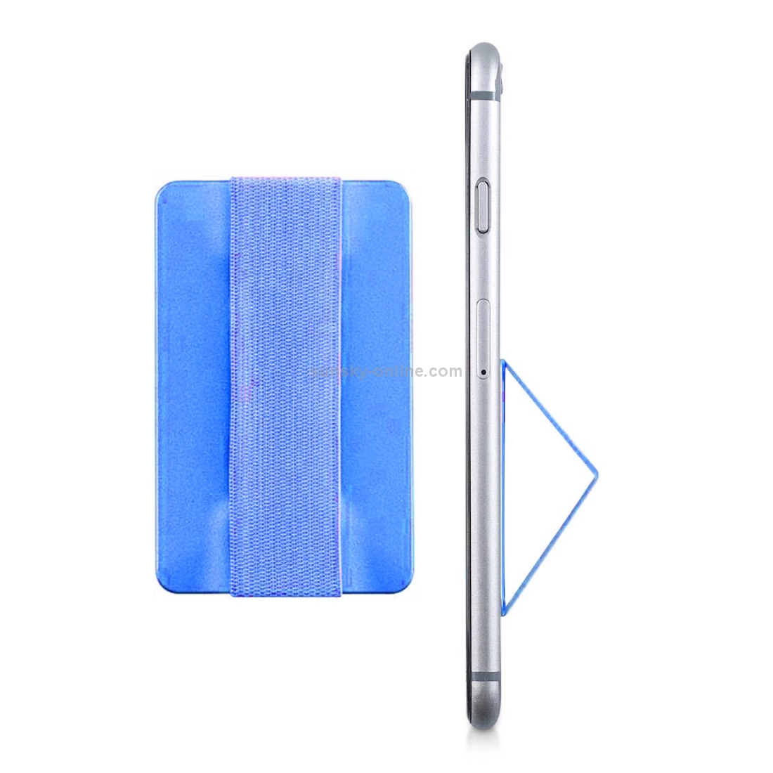 [RUS Warehouse] Ultrathin Finger Grip Strap(Blue)