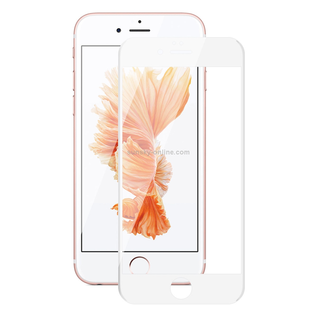 ENKAY Hat-Prince 0.26mm 9H Surface Hardness 6D Curved Edge Full Screen Tempered Glass Film for iPhone 6 & 6s(White) ENKAY Hat-Prince 0.26mm 9H Surface Hardness 6D Curved Edge Full Screen Tempered Glass Film for iPhone 6 & 6s(White)