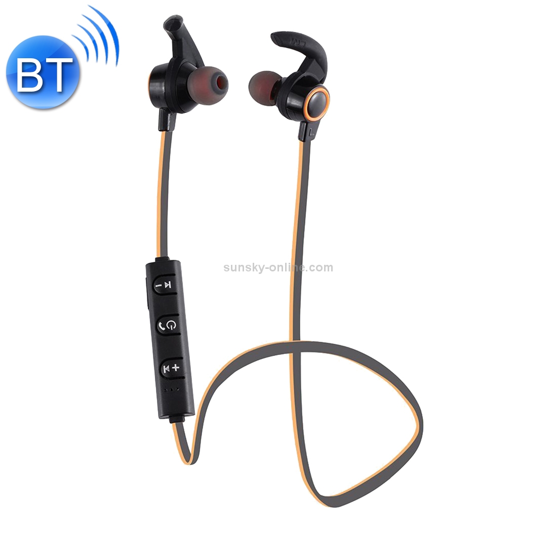 AMW-810 Bluetooth 4.1 Stereo Wireless In-ear Sports Earphone Headphone with Microphone, Bluetooth Distance: 10m AMW-810 Bluetooth 4.1 Stereo Wireless In-ear Sports Earphone Headphone with Microphone, Bluetooth Distance: 10m