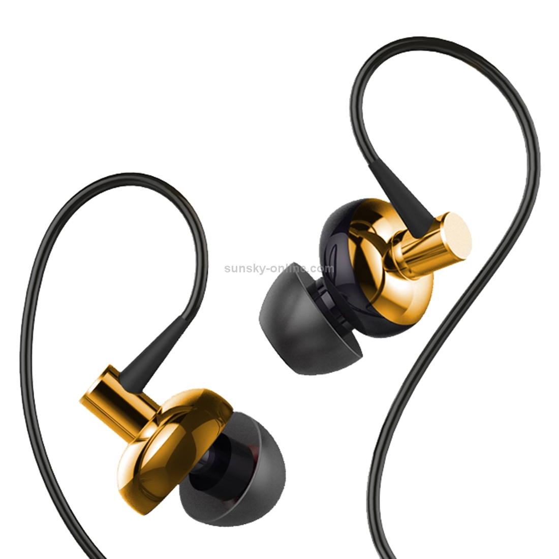 JOYROOM JR-E108 3.5mm In-Ear Aviation Aluminum Wire Control Earphone with 3 Size Earmuffs JOYROOM JR-E108 3.5mm In-Ear Aviation Aluminum Wire Control Earphone with 3 Size Earmuffs
