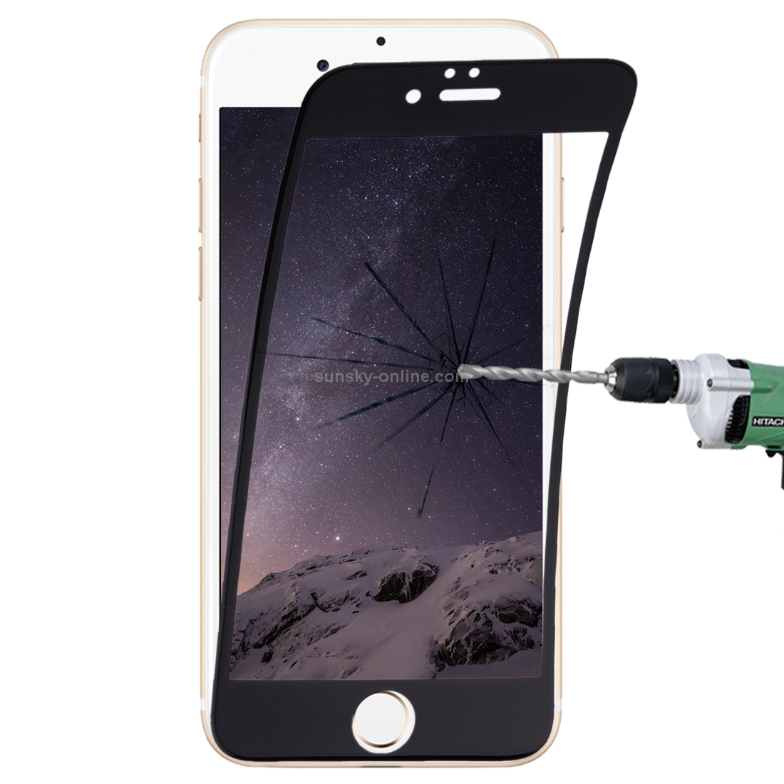0.1mm 9H Full Screen Flexible Fiber Tempered Glass Film for iPhone 6 Plus & 6s Plus(Black) 0.1mm 9H Full Screen Flexible Fiber Tempered Glass Film for iPhone 6 Plus & 6s Plus(Black)
