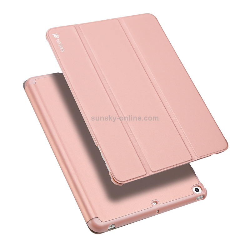 DUX DUCIS Skin Pro Series Horizontal Flip PU + PC Leather Case for iPad 9.7 inch (2018) & (2017), with Three-folding Holder & Pen Slot(Pink) DUX DUCIS Skin Pro Series Horizontal Flip PU + PC Leather Case for iPad 9.7 inch (2018) & (2017), with Three-folding Holder & Pen Slot(Pink)