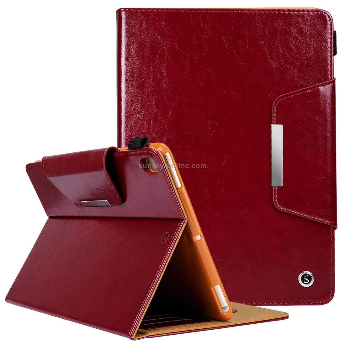 Crazy Horse Texture Horizontal Flip Case for iPad 9.7 (2018) & iPad 9.7 inch (2017), with Holder & Card Slots(Red) Crazy Horse Texture Horizontal Flip Case for iPad 9.7 (2018) & iPad 9.7 inch (2017), with Holder & Card Slots(Red)