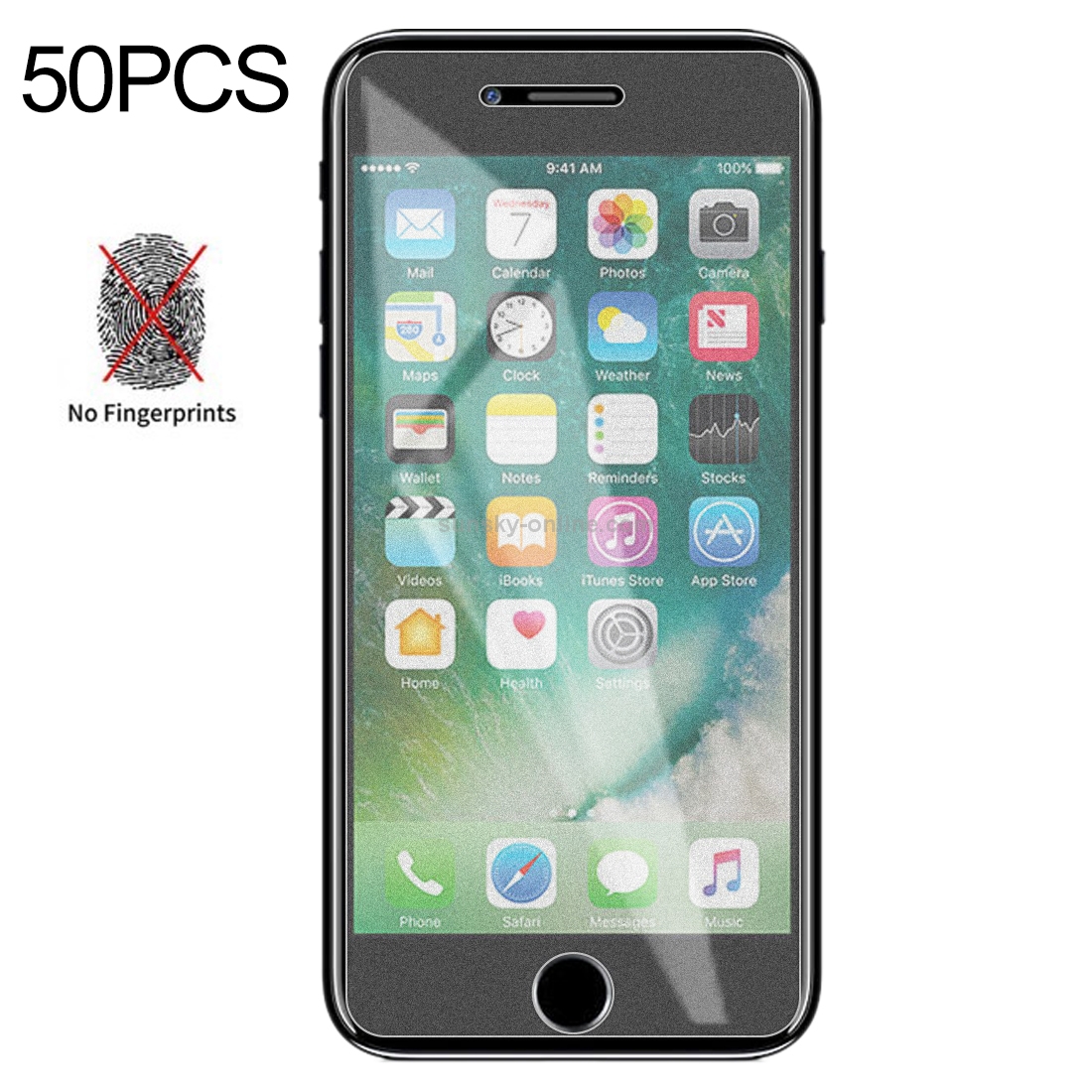 50 PCS Non-Full Matte Frosted Tempered Glass Film for iPhone SE 2020 / 8 / 7 50 PCS Non-Full Matte Frosted Tempered Glass Film for iPhone SE 2020 / 8 / 7