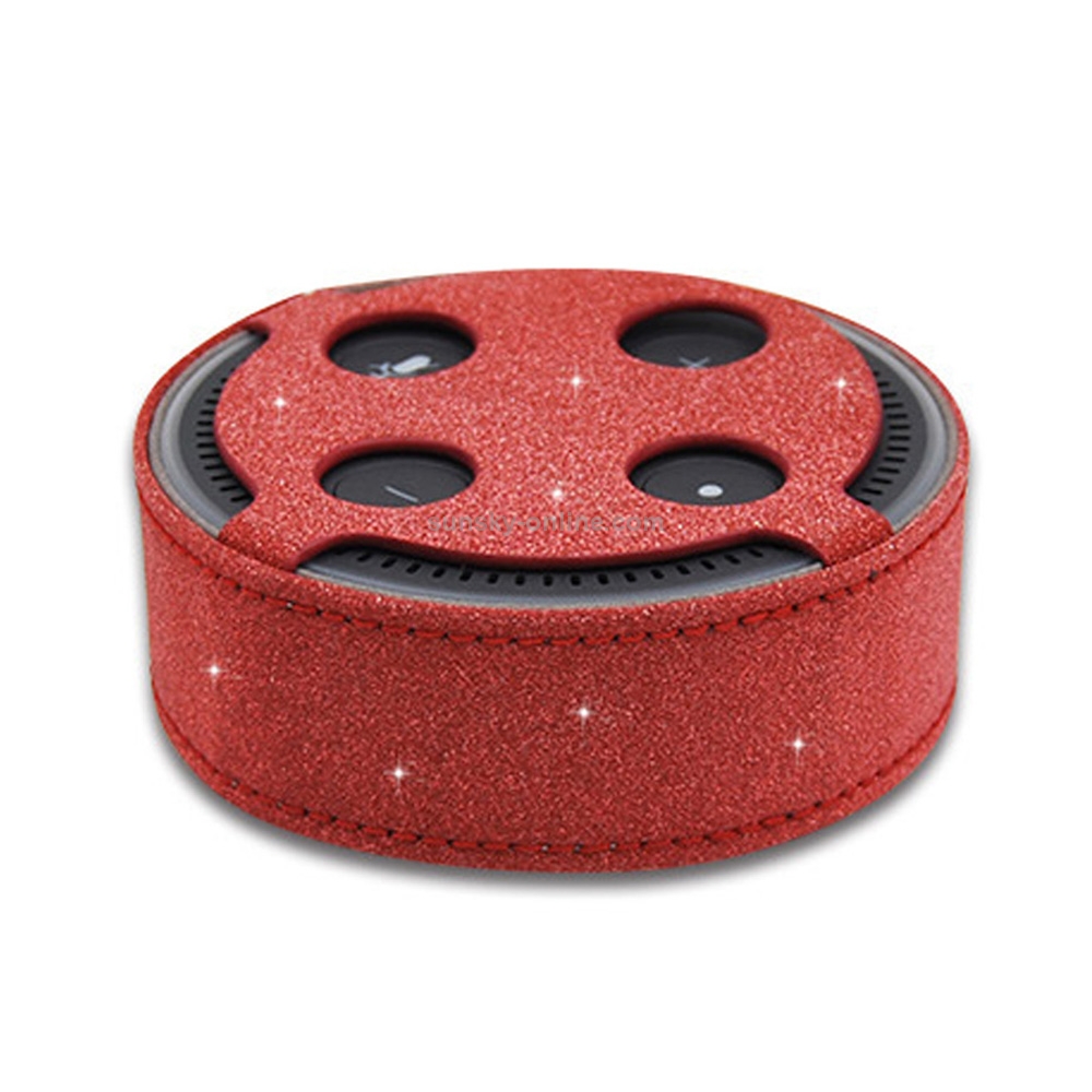 1188 Amazon Echo Dot 2 Intelligent Bluetooth Speaker Plain Weave Flash PU Protective Case Amazon Protection Cover(Red) 1188 Amazon Echo Dot 2 Intelligent Bluetooth Speaker Plain Weave Flash PU Protective Case Amazon Protection Cover(Red)