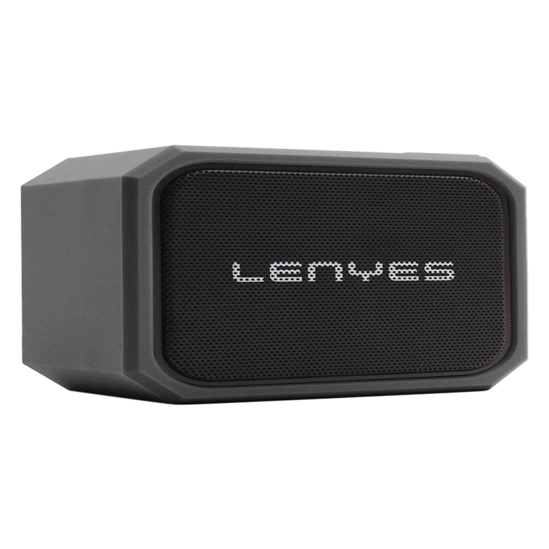 Lenyes S107 20W IPX7 Waterproof HiFi Bass Wireless Bluetooth Speaker, Support Hands-free / USB / AUX (Grey) Lenyes S107 20W IPX7 Waterproof HiFi Bass Wireless Bluetooth Speaker, Support Hands-free / USB / AUX (Grey)
