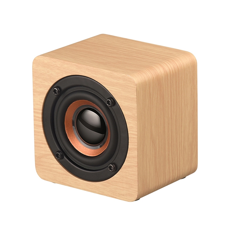 Q1 Wooden Mini Portable Mega Bass Wireless Bluetooth Speaker(Yellow) Q1 Wooden Mini Portable Mega Bass Wireless Bluetooth Speaker(Yellow)