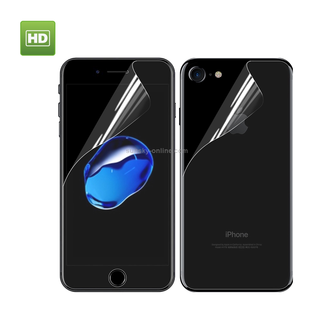 0.1mm HD TPU Front + Back Screen Protector For iPhone 7 0.1mm HD TPU Front + Back Screen Protector For iPhone 7