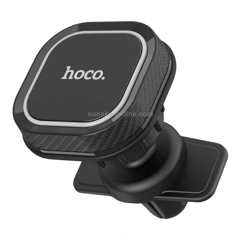 Hoco CA52 Intelligent Series Air Outlet In-car Holder (Black) Hoco CA52 Intelligent Series Air Outlet In-car Holder (Black)