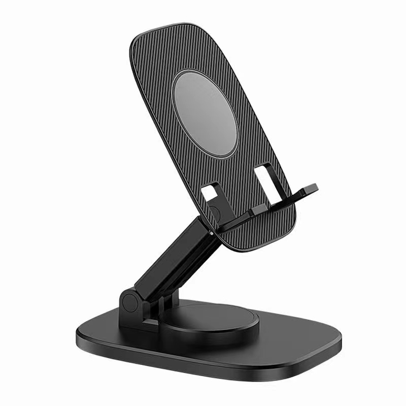 FD5 B028 Foldable Rotating Desktop Phone Tablet Holder (Black) FD5 B028 Foldable Rotating Desktop Phone Tablet Holder (Black)