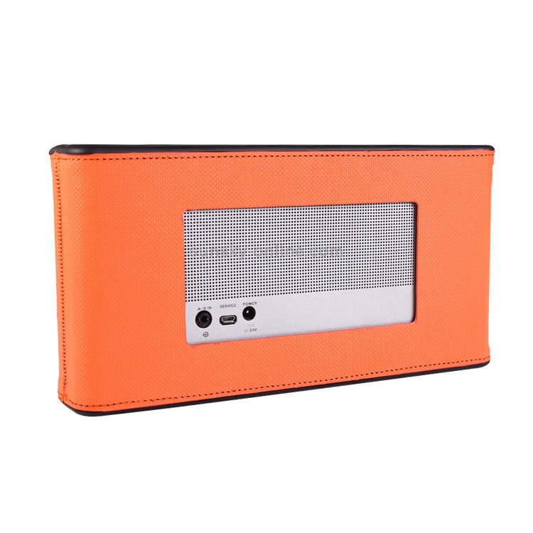 Bluetooth Audio Leather Case for Bose Soundlink Mini 3 III(Orange) Bluetooth Audio Leather Case for Bose Soundlink Mini 3 III(Orange)