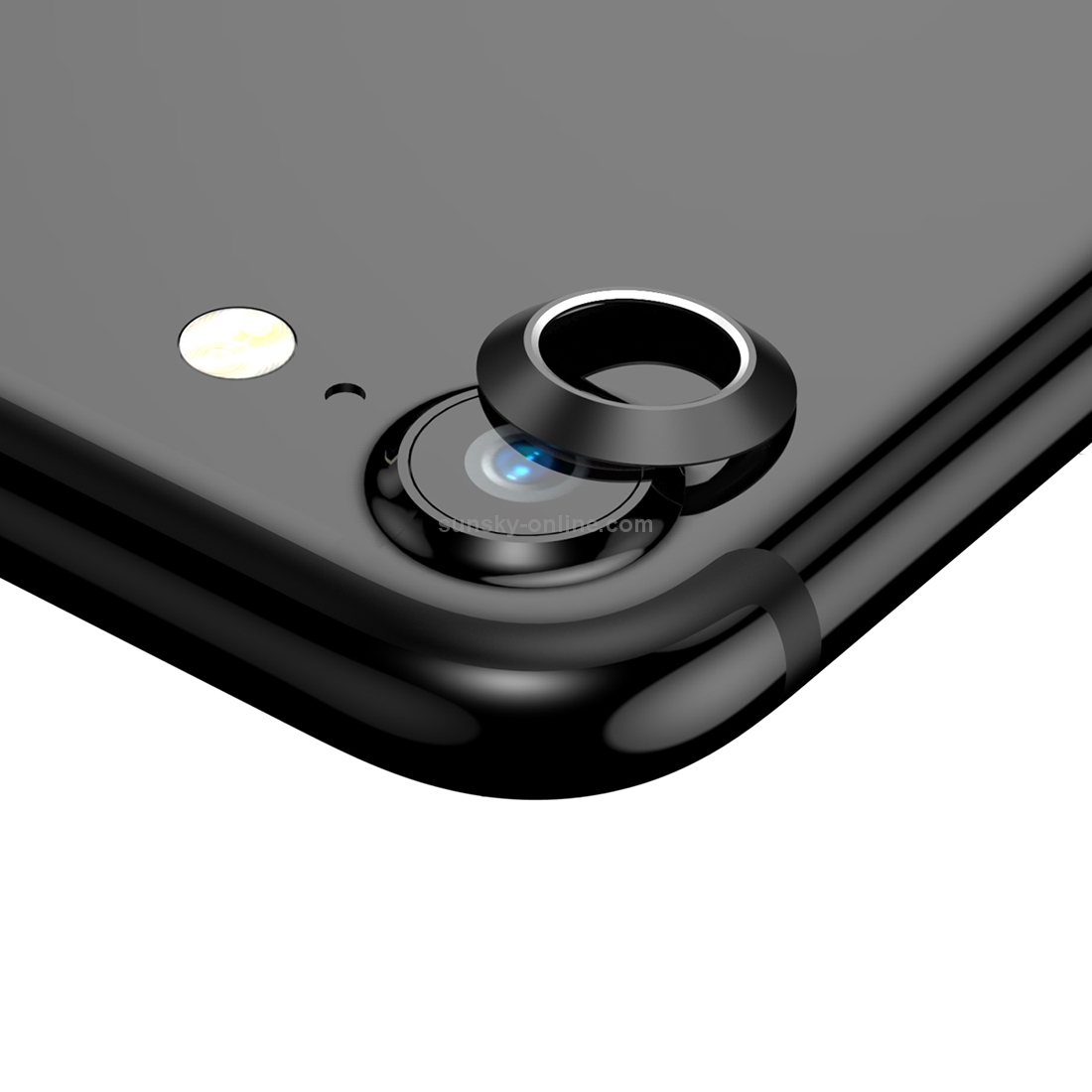 Baseus for iPhone 7 Rear Camera Lens Metal Protection Cover(Black) Baseus for iPhone 7 Rear Camera Lens Metal Protection Cover(Black)