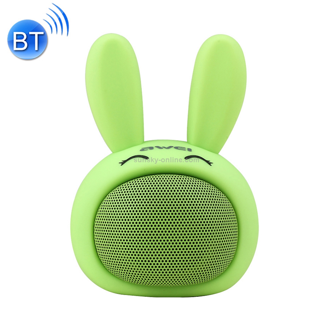 awei Y700 Mini Portable Rabbit Wireless Bluetooth Speaker, Built-in Mic, Support AUX / Hand Free Call(Green) awei Y700 Mini Portable Rabbit Wireless Bluetooth Speaker, Built-in Mic, Support AUX / Hand Free Call(Green)