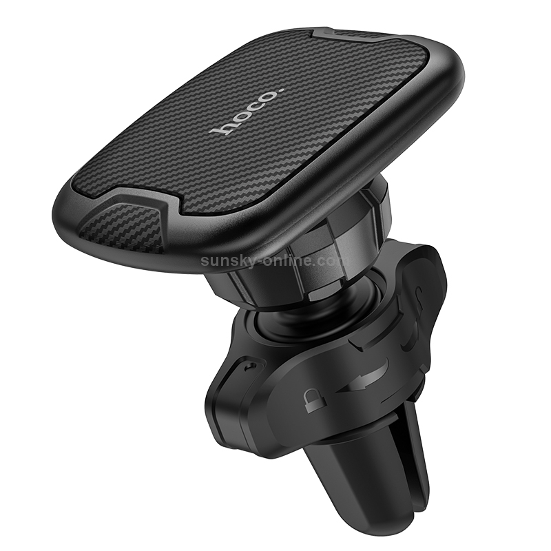 Hoco CA65 Sagitar Series Air Outlet Magnetic Suction Car Holder(Black) Hoco CA65 Sagitar Series Air Outlet Magnetic Suction Car Holder(Black)