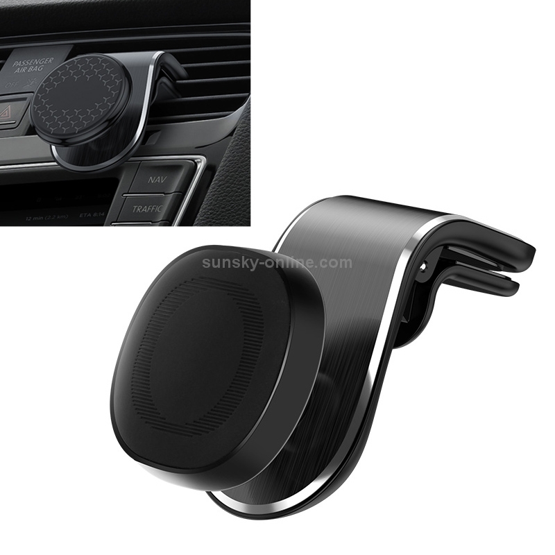 KUULAA F20 Horizontal Stripes Car Plastic Clip Magnetic Suction Mobile Phone Bracket Holder (Silver) KUULAA F20 Horizontal Stripes Car Plastic Clip Magnetic Suction Mobile Phone Bracket Holder (Silver)