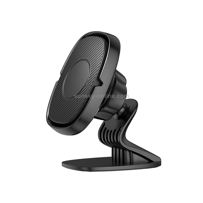 KUULAA S12 Car Simple Magnetic Suction Mobile Phone Bracket Holder with Z Shape Base + Magnetic Sheet (Black) KUULAA S12 Car Simple Magnetic Suction Mobile Phone Bracket Holder with Z Shape Base + Magnetic Sheet (Black)