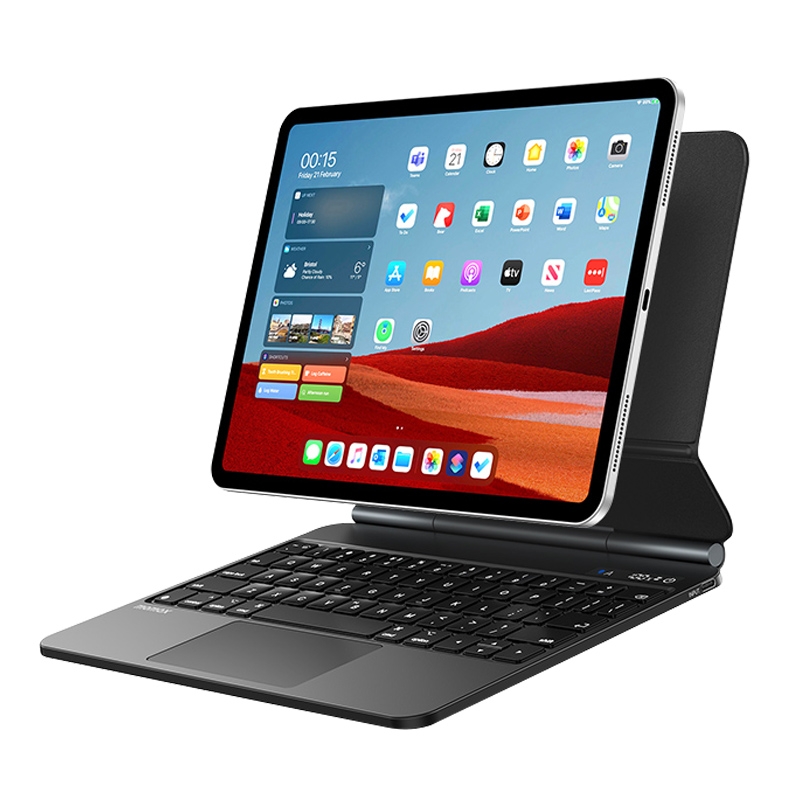 MOMAX KB3M MAG LINK Wireless Suspended Magnetic Keyboard Leather Case For iPad Pro 11 2022 / 2021 / 2020 / 2018 / Air 2022 / 2020 10.9 (Black) MOMAX KB3M MAG LINK Wireless Suspended Magnetic Keyboard Leather Case For iPad Pro 11 2022 / 2021 / 2020 / 2018 / Air 2022 / 2020 10.9 (Black)
