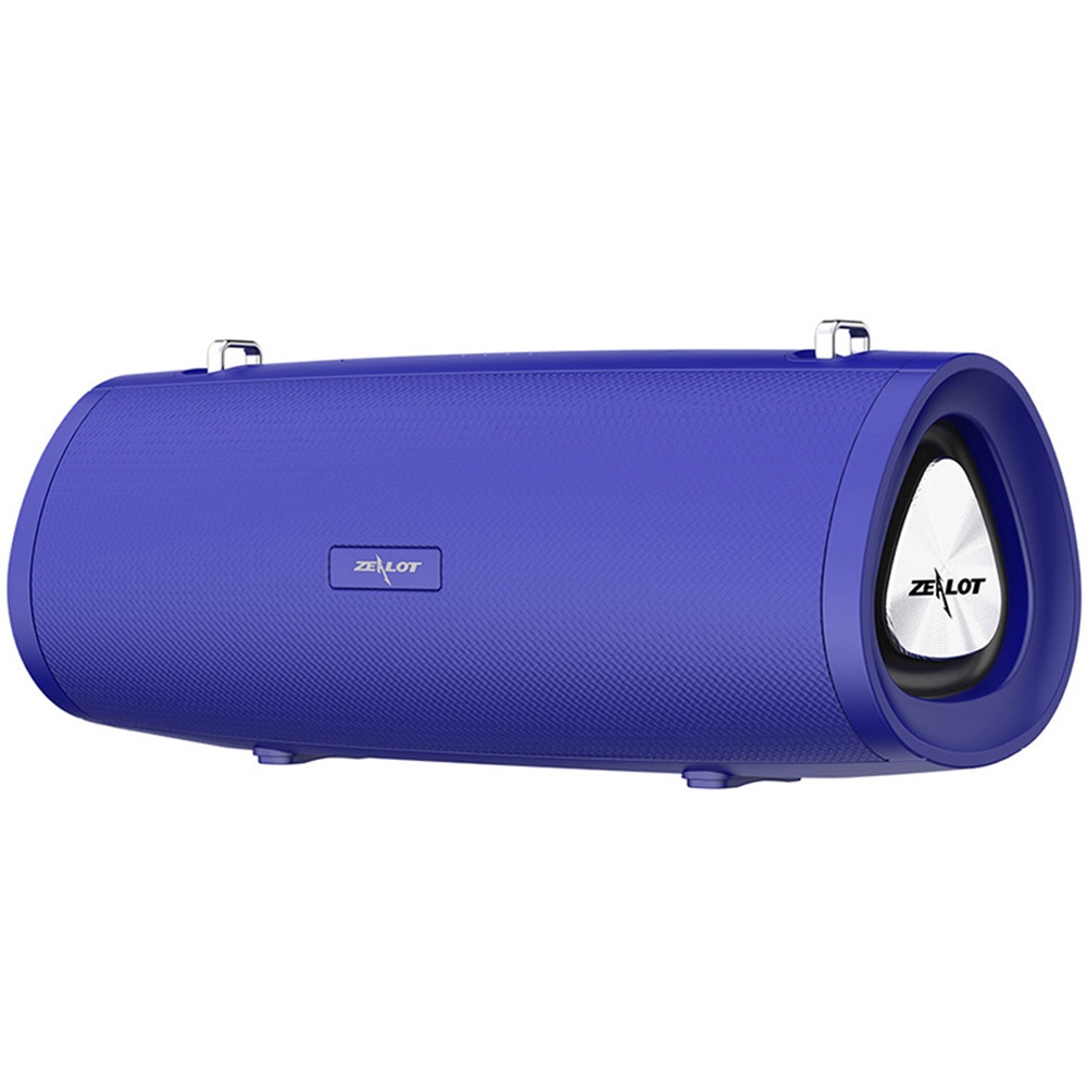 ZEALOT S38 Portable Subwoofer Wireless Bluetooth Speaker with Built-in Mic, Support Hands-Free Call & TF Card & AUX (Blue) ZEALOT S38 Portable Subwoofer Wireless Bluetooth Speaker with Built-in Mic, Support Hands-Free Call & TF Card & AUX (Blue)