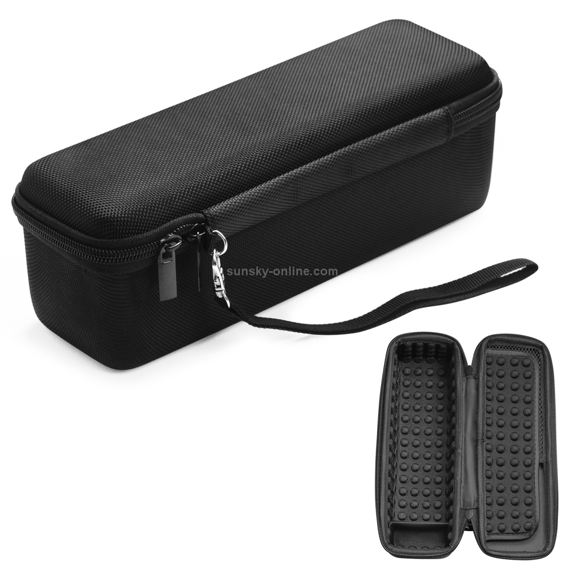 2 PCS Portable Shockproof Bluetooth Speaker Protective Bag Storage Box for Sony SRS-HG1/HG2/HG10(Black) 2 PCS Portable Shockproof Bluetooth Speaker Protective Bag Storage Box for Sony SRS-HG1/HG2/HG10(Black)