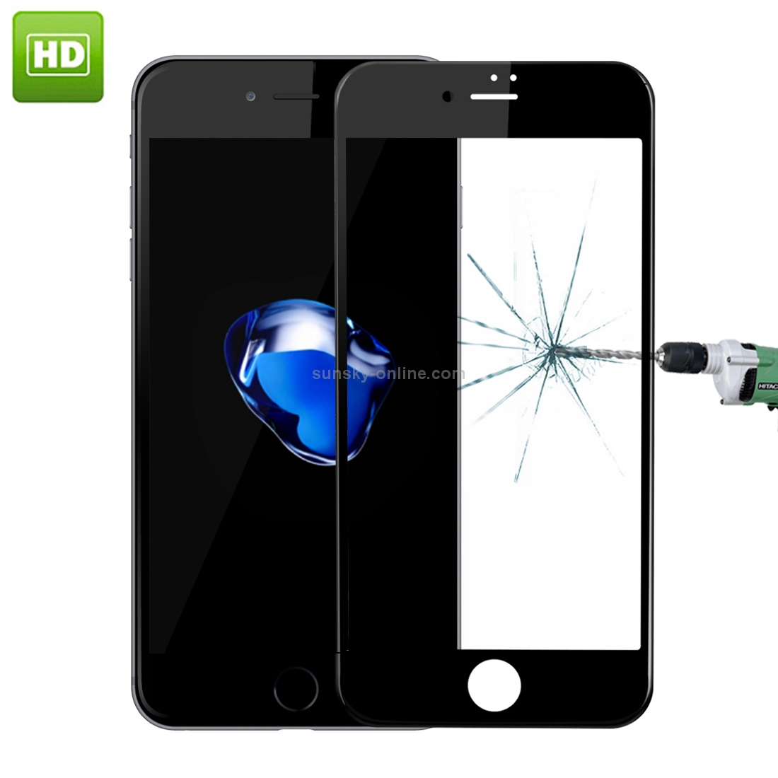 Baseus for iPhone 7 Plus 0.23mm 9H Surface Hardness PET Soft 3D Curverd Arc Explosion-proof HD Silk-screen Tempered Glass Full Coverage Screen Film(Black) Baseus for iPhone 7 Plus 0.23mm 9H Surface Hardness PET Soft 3D Curverd Arc Explosion-proof HD Silk-screen Tempered Glass Full Coverage Screen Film(Black)