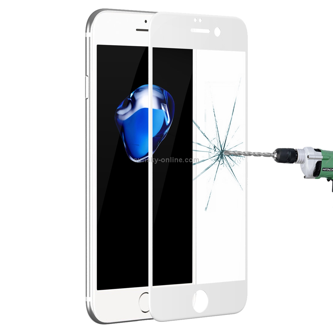 Baseus for iPhone 7 Plus 0.23mm 9H Surface Hardness PET Soft 3D Curverd Frosted Arc Silk-screen Tempered Glass Full Coverage Screen Film(White) Baseus for iPhone 7 Plus 0.23mm 9H Surface Hardness PET Soft 3D Curverd Frosted Arc Silk-screen Tempered Glass Full Coverage Screen Film(White)