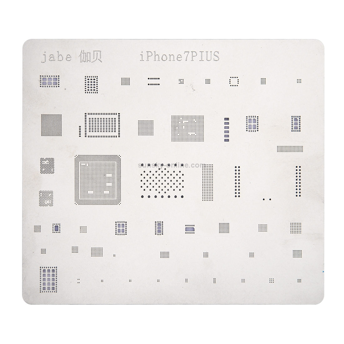 Mobile Phone Rework Repair BGA Reballing Stencils For iPhone 7 Plus 