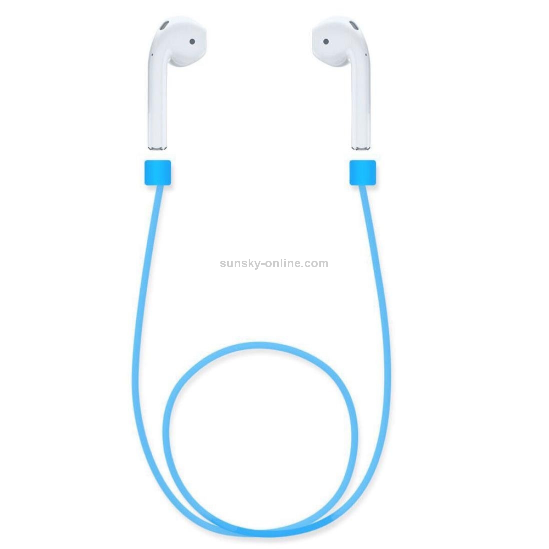 FT-01 Soft Silicone Anti-lost Earphone Airpods Strap for iPhone 7 / iPhone 7 Plus Bluetooth Earphones(Blue) FT-01 Soft Silicone Anti-lost Earphone Airpods Strap for iPhone 7 / iPhone 7 Plus Bluetooth Earphones(Blue)