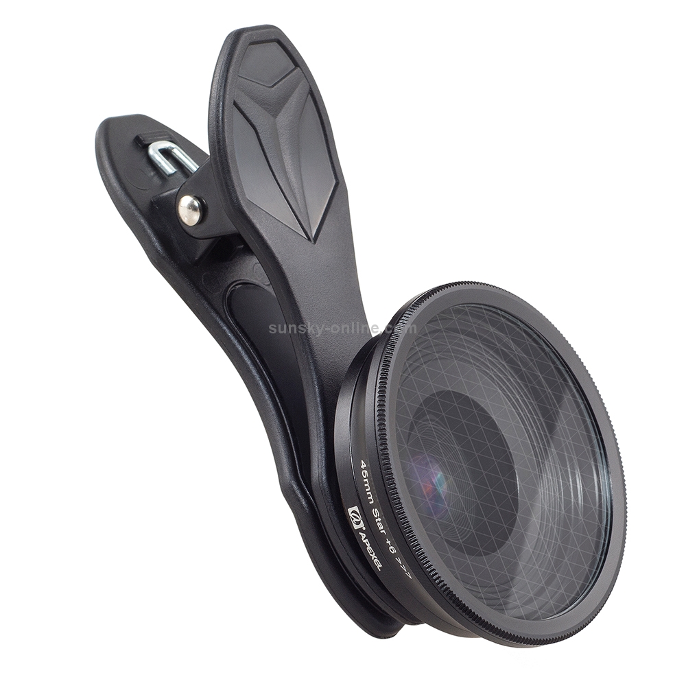 APEXEL APL-25SR Universal Camera Lens Optical 20X Macro + Star Filter Lens Kit APEXEL APL-25SR Universal Camera Lens Optical 20X Macro + Star Filter Lens Kit