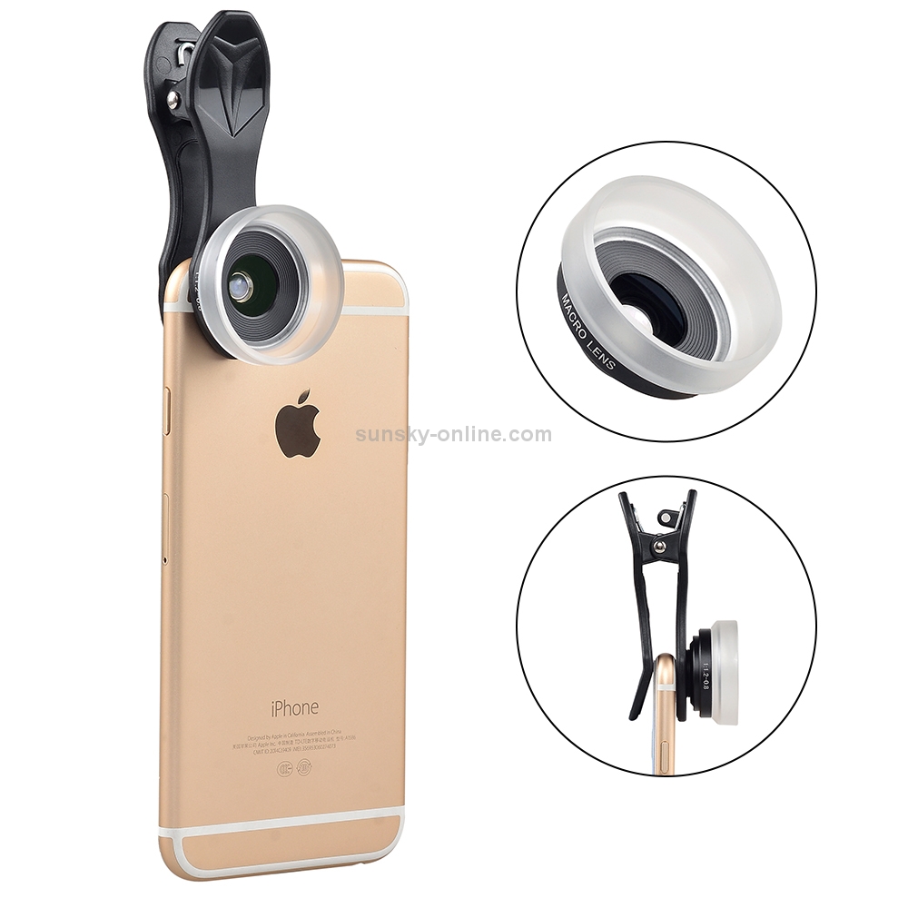 APEXEL APL-ML35 Professional Photography 15X Macro Lens Mobile Phone External Lens with Lens Hood APEXEL APL-ML35 Professional Photography 15X Macro Lens Mobile Phone External Lens with Lens Hood