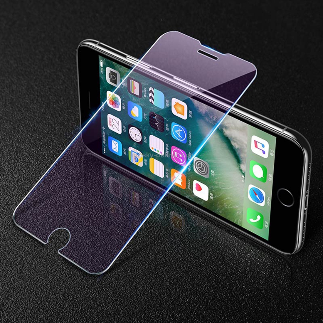 Benks KR 0.15mm Ultra-thin Anti Blue-ray Tempered Glass Film for iPhone 8 & 7 & 6 Benks KR 0.15mm Ultra-thin Anti Blue-ray Tempered Glass Film for iPhone 8 & 7 & 6