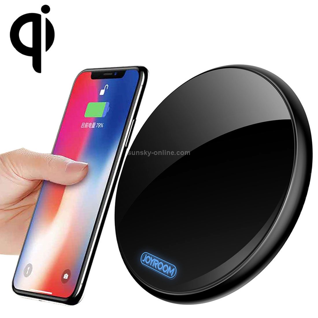 JOYROOM JR-A13 Round 5W Fast Charging Qi Wireless Charger Pad JOYROOM JR-A13 Round 5W Fast Charging Qi Wireless Charger Pad