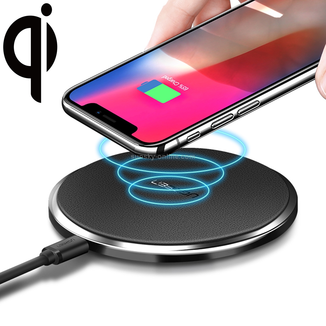 UGREEN CD181 Intelligent Qi Standard Fast Wireless Charger UGREEN CD181 Intelligent Qi Standard Fast Wireless Charger