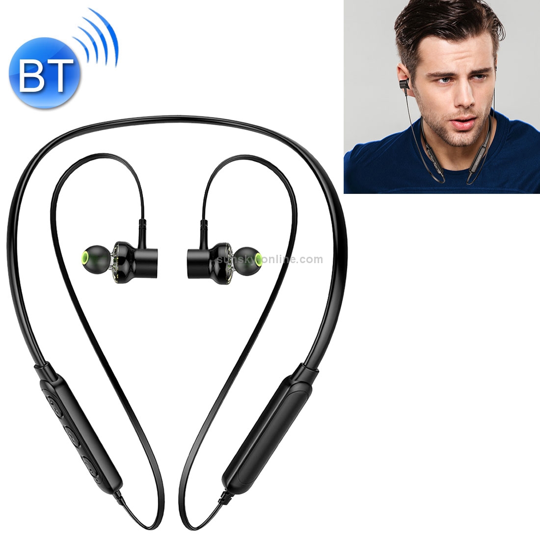 awei G20BL Outdoor Sports Fashion Neck Hanging Design Stereo Bass Bluetooth Earphone awei G20BL Outdoor Sports Fashion Neck Hanging Design Stereo Bass Bluetooth Earphone
