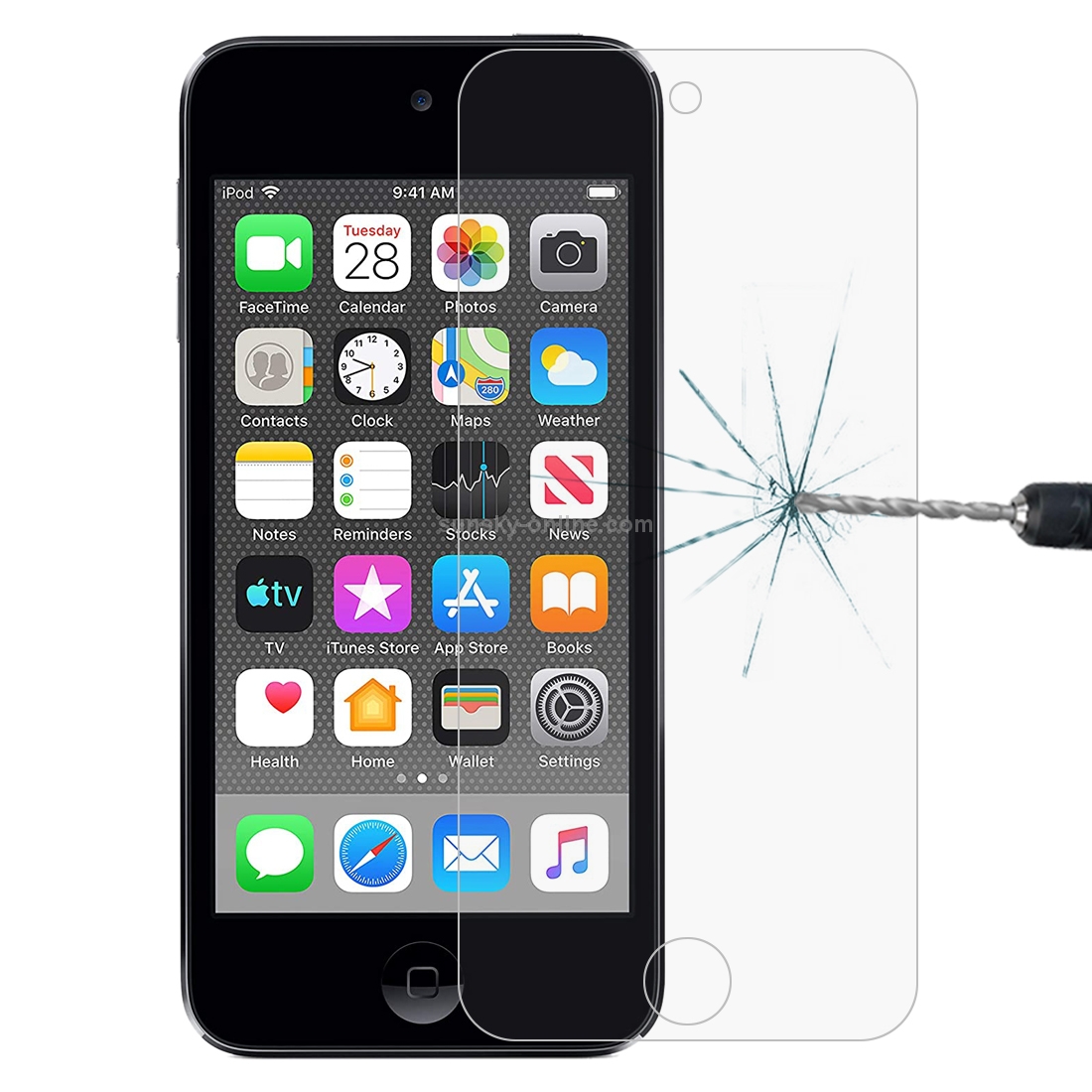 0.26mm 9H 2.5D Tempered Glass Film for iPod touch 7 / touch 6 0.26mm 9H 2.5D Tempered Glass Film for iPod touch 7 / touch 6