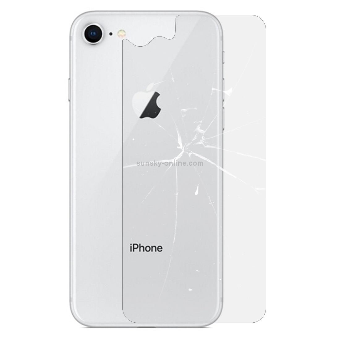 For iPhone 8 & 7 0.3mm 9H Surface Hardness 2.5D Curved Edge Explosion-proof Premium Tempered Glass Back Screen Protector For iPhone 8 & 7 0.3mm 9H Surface Hardness 2.5D Curved Edge Explosion-proof Premium Tempered Glass Back Screen Protector
