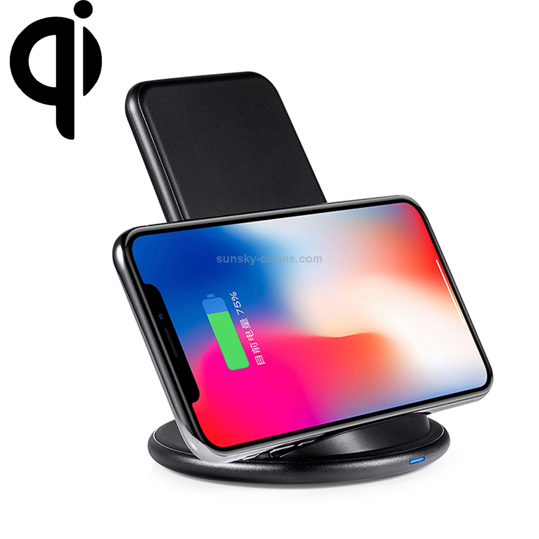 HAMTOD HG20 10W Output Aluminum Alloy Qi Standard Wireless Charger