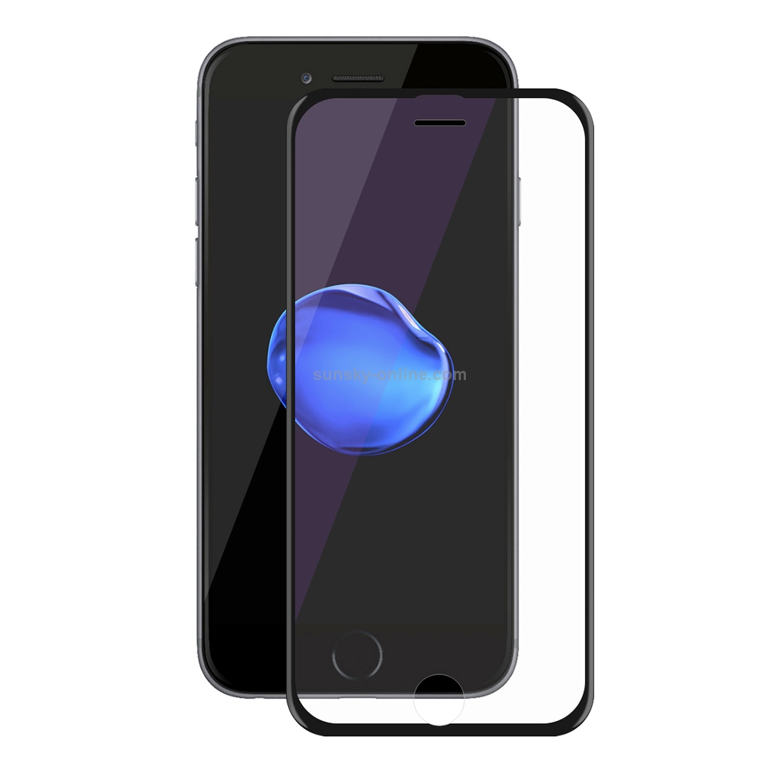 ENKAY Hat-Prince TPU Soft Edge 0.2mm 9H 6D Curved Edge Anti Blue-ray Full Screen Tempered Glass Film for iPhone SE 2020 / 8 / 7(Black) ENKAY Hat-Prince TPU Soft Edge 0.2mm 9H 6D Curved Edge Anti Blue-ray Full Screen Tempered Glass Film for iPhone SE 2020 / 8 / 7(Black)