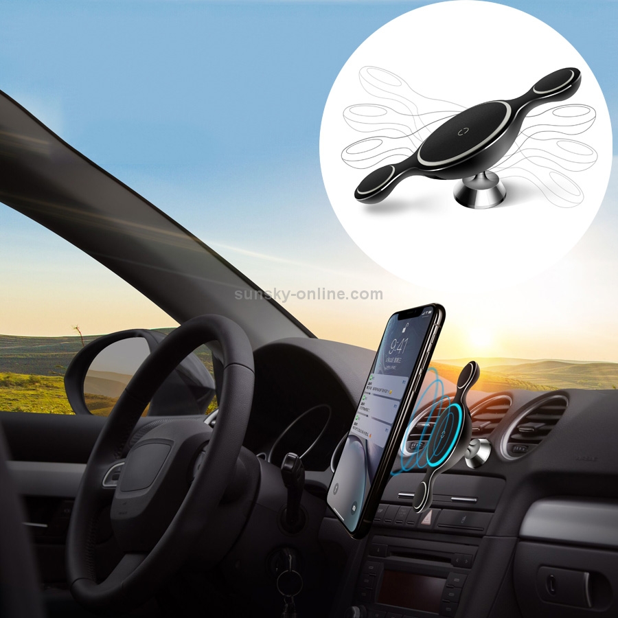 HC19 HAMTOD Qi Standard Fast Wireless Charger Car Mount HC19 HAMTOD Qi Standard Fast Wireless Charger Car Mount