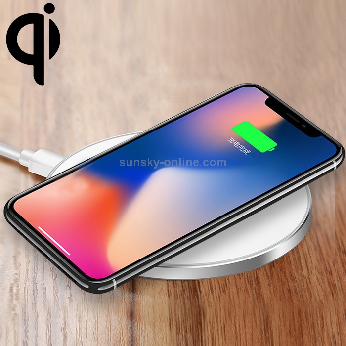 GY-68 Ultra-Thin Aluminum Alloy Wireless Fast Charging Qi Charger Pad(Silver) GY-68 Ultra-Thin Aluminum Alloy Wireless Fast Charging Qi Charger Pad(Silver)