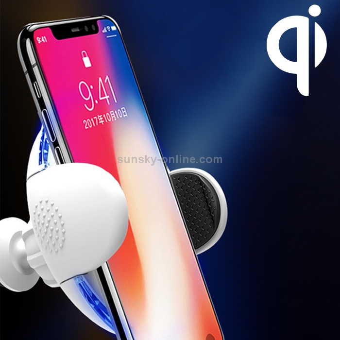 RDL-LS Adjustable Car Wireless Charger Air Vent Bracket (White) RDL-LS Adjustable Car Wireless Charger Air Vent Bracket (White)