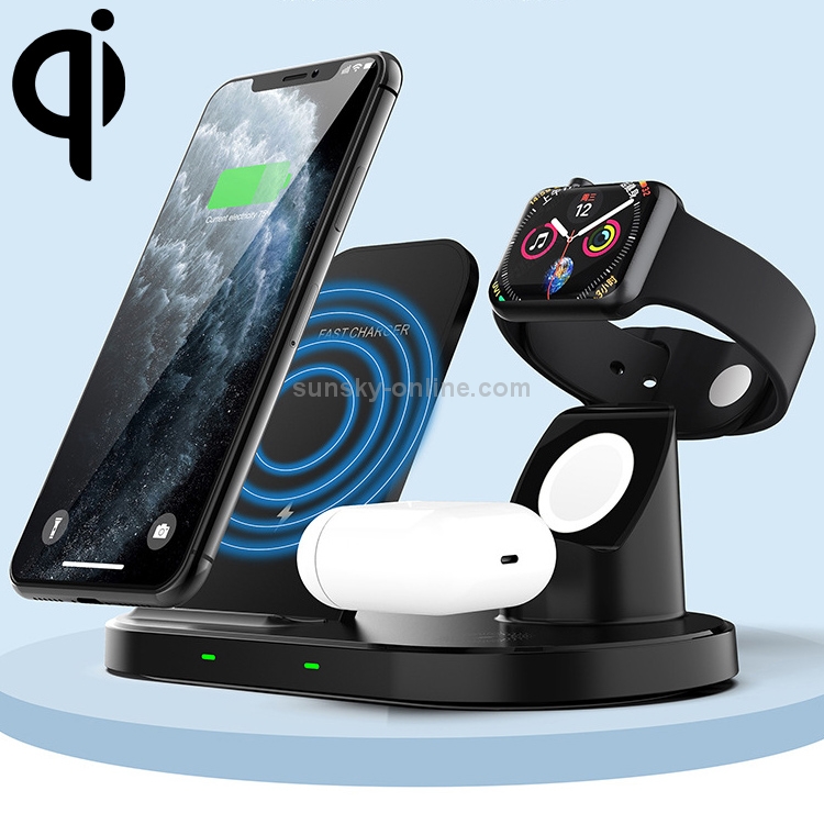W55 3 In 1 Wireless Charger Holder Charging Station for iPhone / Apple Watch / AirPods W55 3 In 1 Wireless Charger Holder Charging Station for iPhone / Apple Watch / AirPods