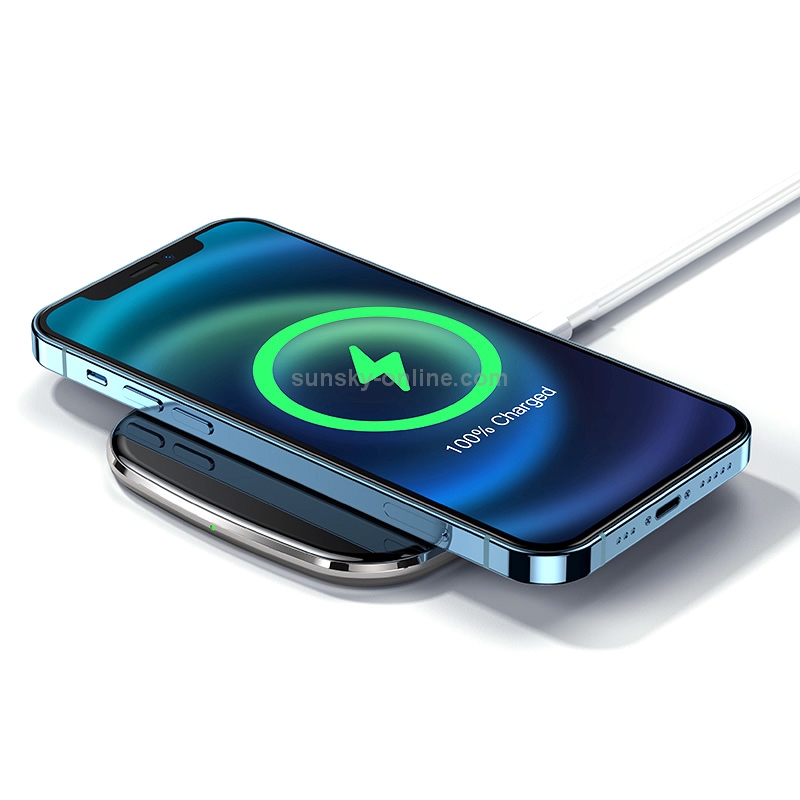 USAMS US-CD154 15W Zinc Alloy Ultra-thin Wireless Charger USAMS US-CD154 15W Zinc Alloy Ultra-thin Wireless Charger
