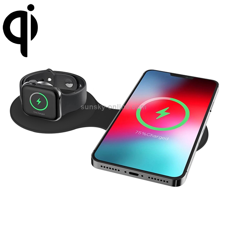 WS40 15W 3 in 1 Multifunctional Folding Wireless Fast Charger with Magsafe Function (Black) WS40 15W 3 in 1 Multifunctional Folding Wireless Fast Charger with Magsafe Function (Black)