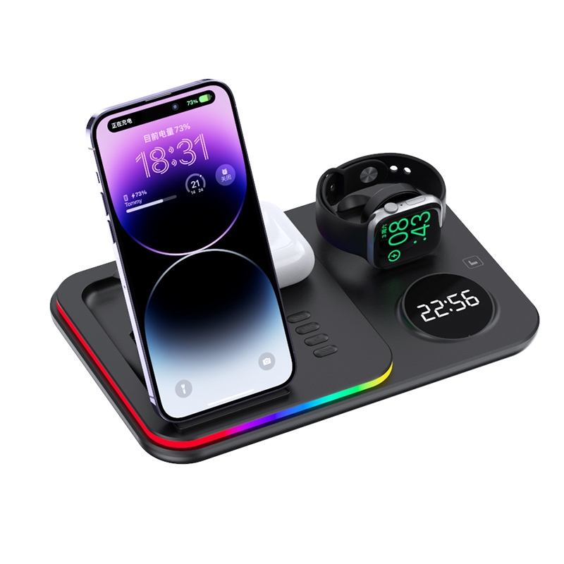 30W 4 in 1 Multifunctional Wireless Charger (Black) 30W 4 in 1 Multifunctional Wireless Charger (Black)