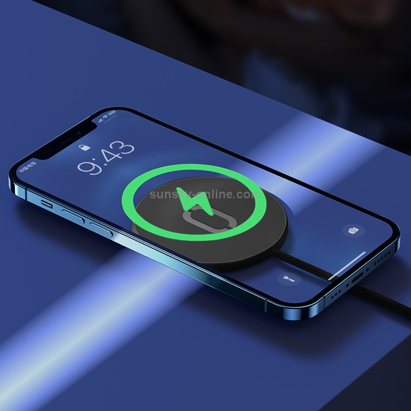 JOYROOM JR-A29 15W Metal Magnetic Fast Charging Wireless Charger for iPhone 12 Series (Black) JOYROOM JR-A29 15W Metal Magnetic Fast Charging Wireless Charger for iPhone 12 Series (Black)